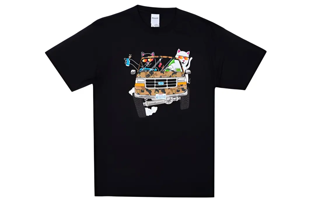 RIPNDIP T Shirts Unisex Crew Neck Moderate Straight Fit