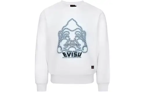 EVISU Sweatshirts Men's Crew Neck Moderate