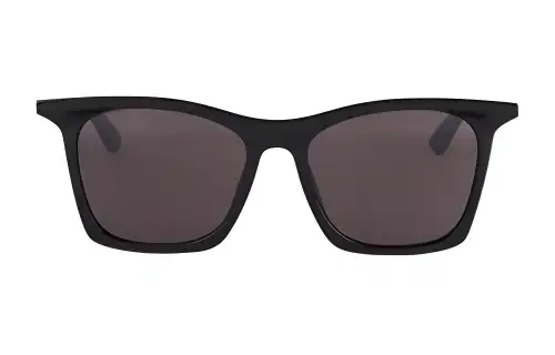 Balenciaga Irregular Shape Sunglasses Unisex Black