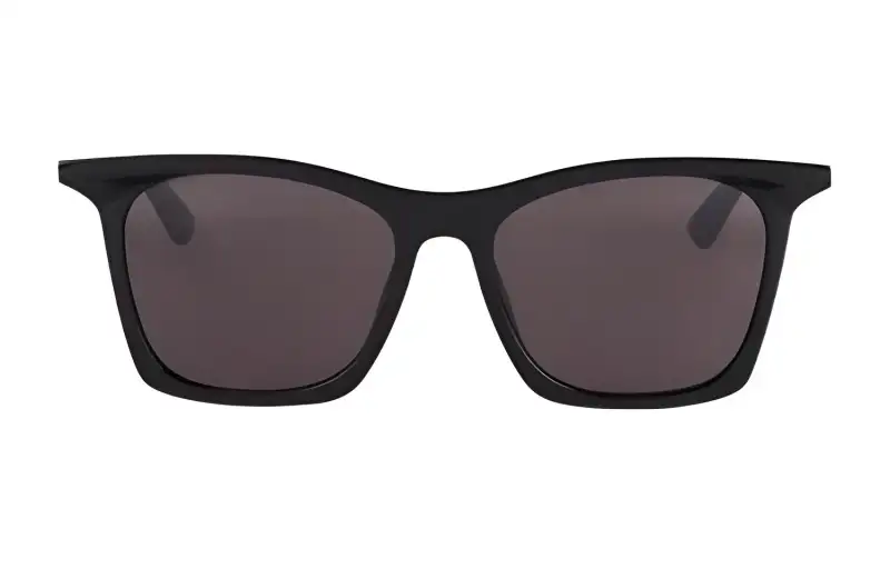 Balenciaga Irregular Shape Sunglasses Unisex Black