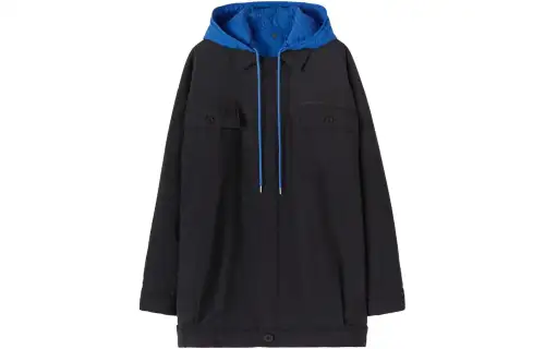 OFF-WHITE Colour-block Hooded Jacket