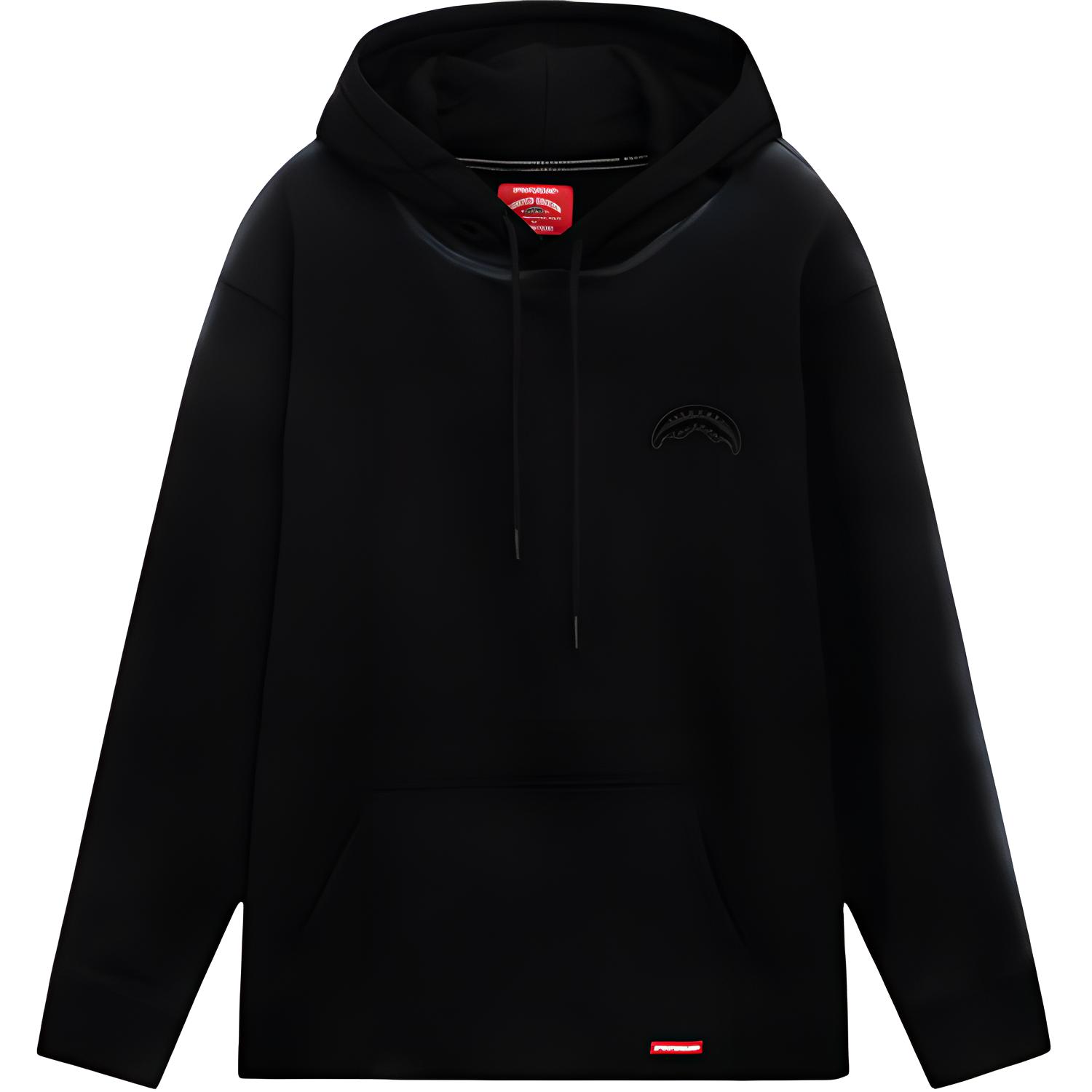 Худи SPRAYGROUND Однотонное (черное)