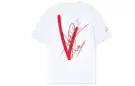 Li Ning Sports Fashion Collection T Shirts Unisex White Crew Neck Moderate Straight Fit