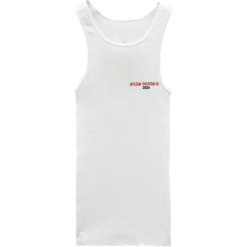 Chrome Hearts x GUNSHI SS24 Tank Top Unisex White