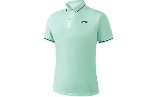 Li Ning Polo Shirt Men's Fresh Green