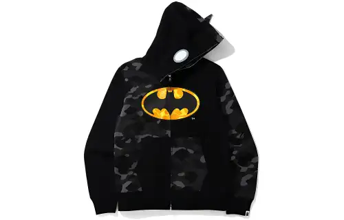 A BATHING APE X Dc Batman Full Zip Hoodie