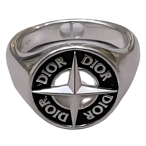 STONE ISLAND Sterling Silver Rings Men's Silver