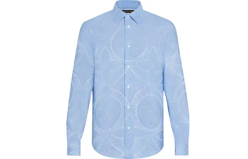 LOUIS VUITTON SS22 Shirt Men's Blue