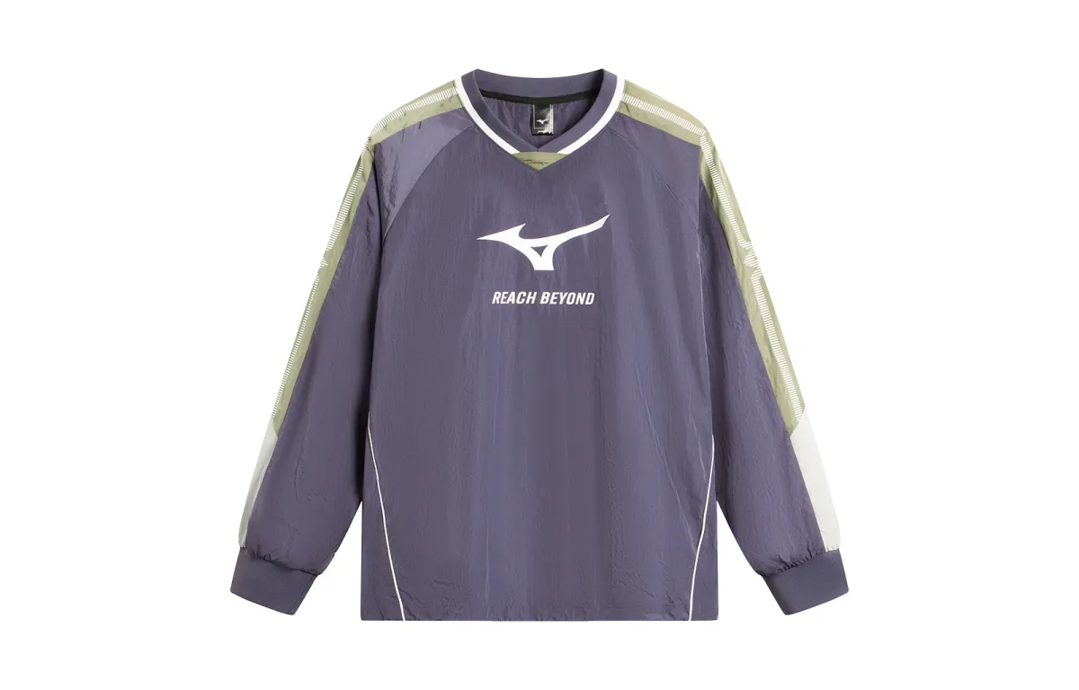 Mizuno Sweatshirt Unisex Phantasm Purple