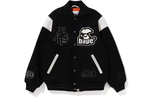 Bape Switch Shoulder Varsity Jacket