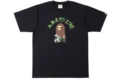 Bape X Tom And Jerry College Tee