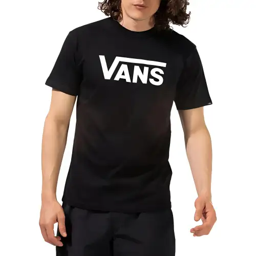 Vans T Shirts Men's Black Crew Neck
