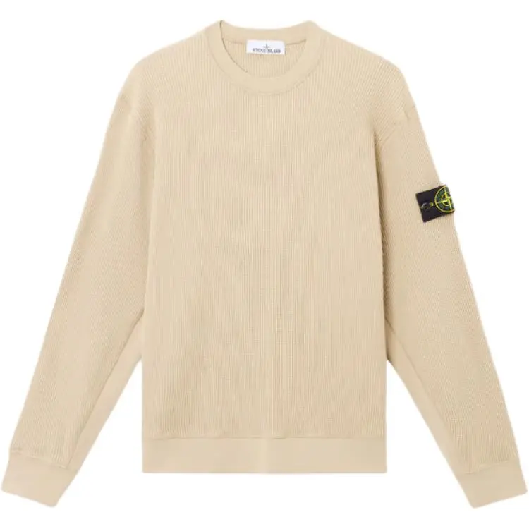STONE ISLAND Logo Patch Crewneck Jumper