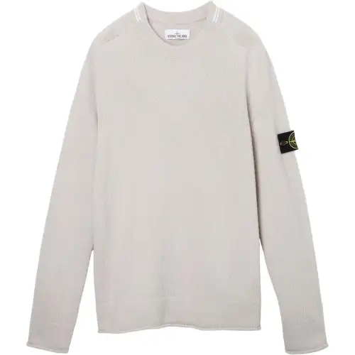 STONE ISLAND Knitwear Men's Gray White