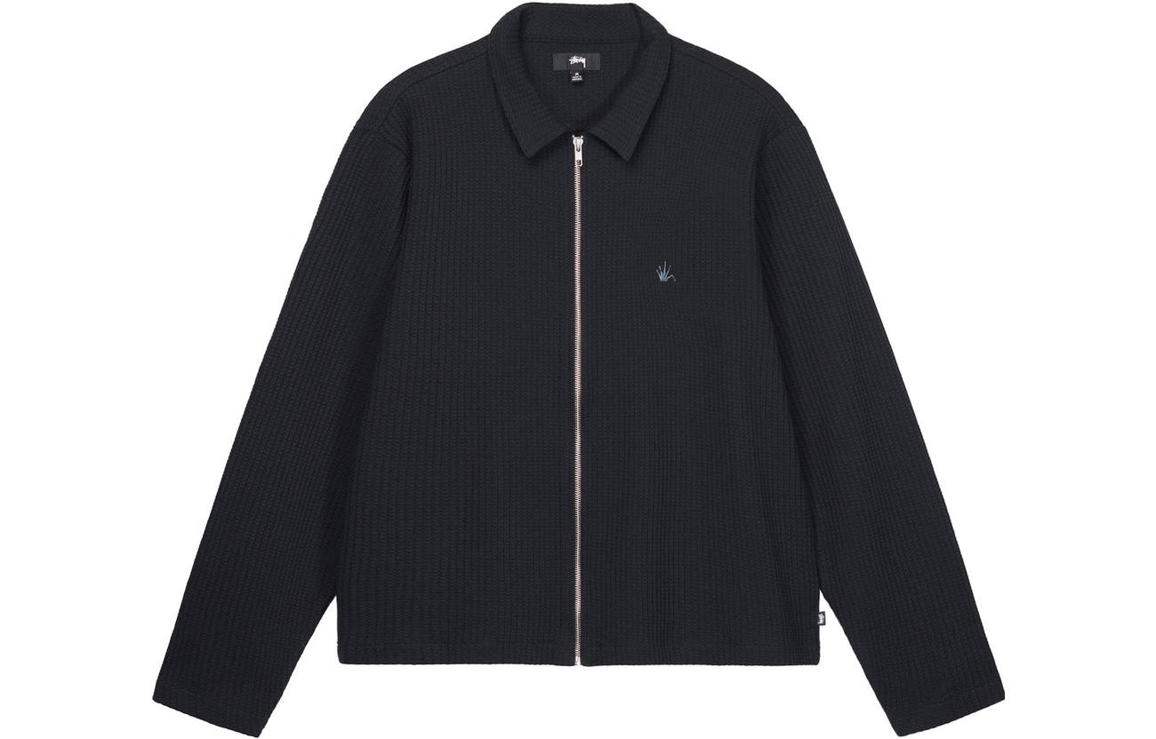 Мужская куртка Stussy FW22 Zip Jacket (черная)