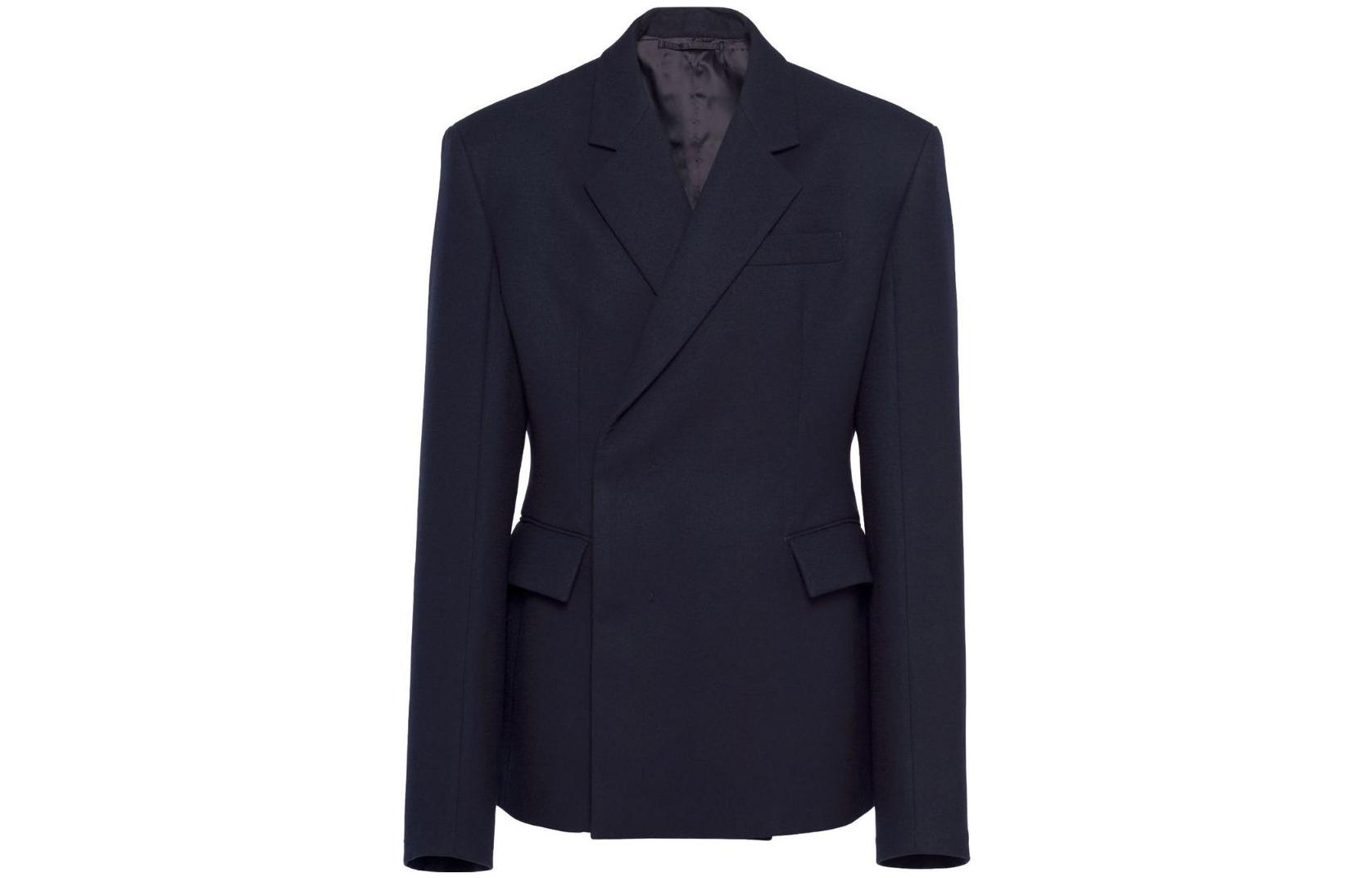【Previous Season】double-breasted wool blazer