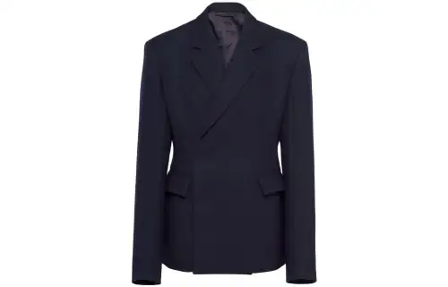 【Previous Season】double-breasted wool blazer