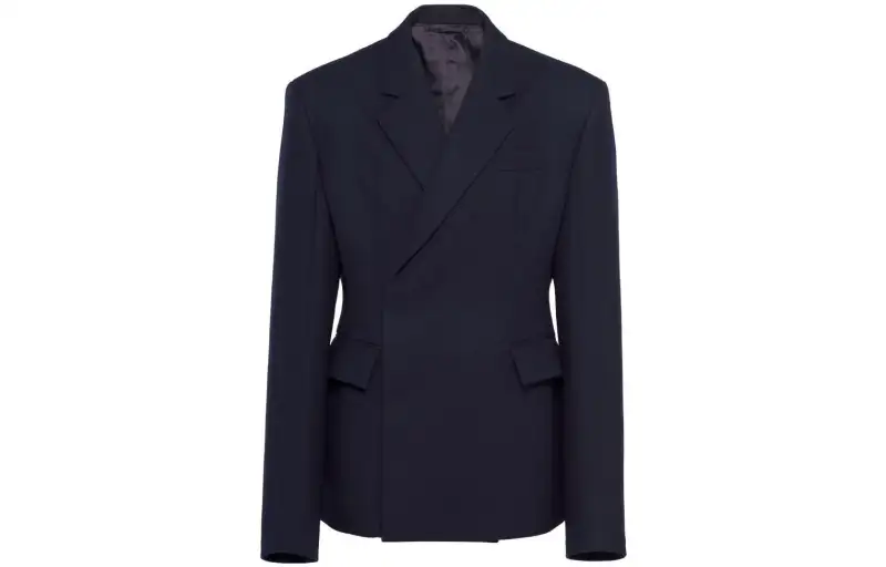 【Previous Season】double-breasted wool blazer