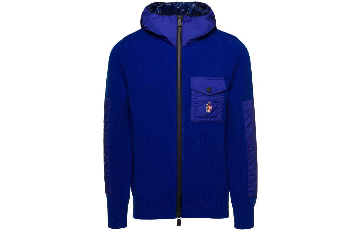 Мужская куртка Moncler Grenoble (синяя)