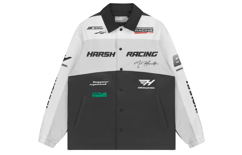 HARSH AND CRUEL Jackets Unisex Black Lapel Moderate Other