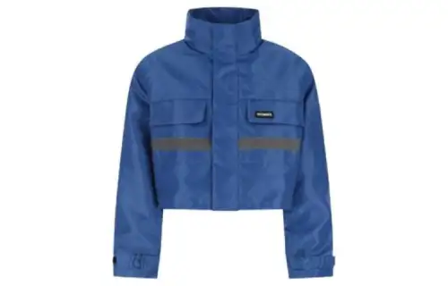 Vetements Cropped Reflector Parka