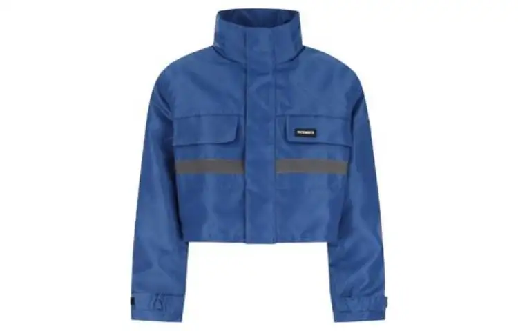 Vetements Cropped Reflector Parka