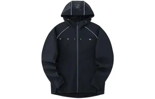 ANTA Jackets Unisex Black Hooded Moderate Other