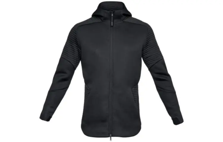 Under Armour Jackets Men's Black Hooded Moderate Other