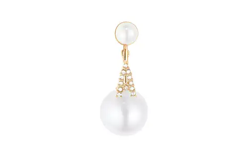 DIOR Earrings Women's White