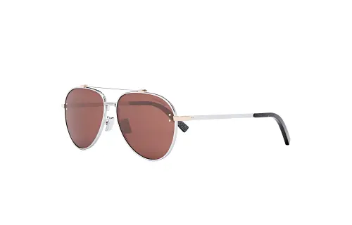 DIOR Aviator Sunglasses Women's Silver