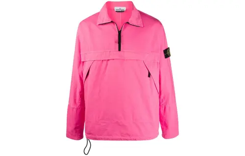 STONE ISLAND Jackets Men's Pink Lapel Moderate Other