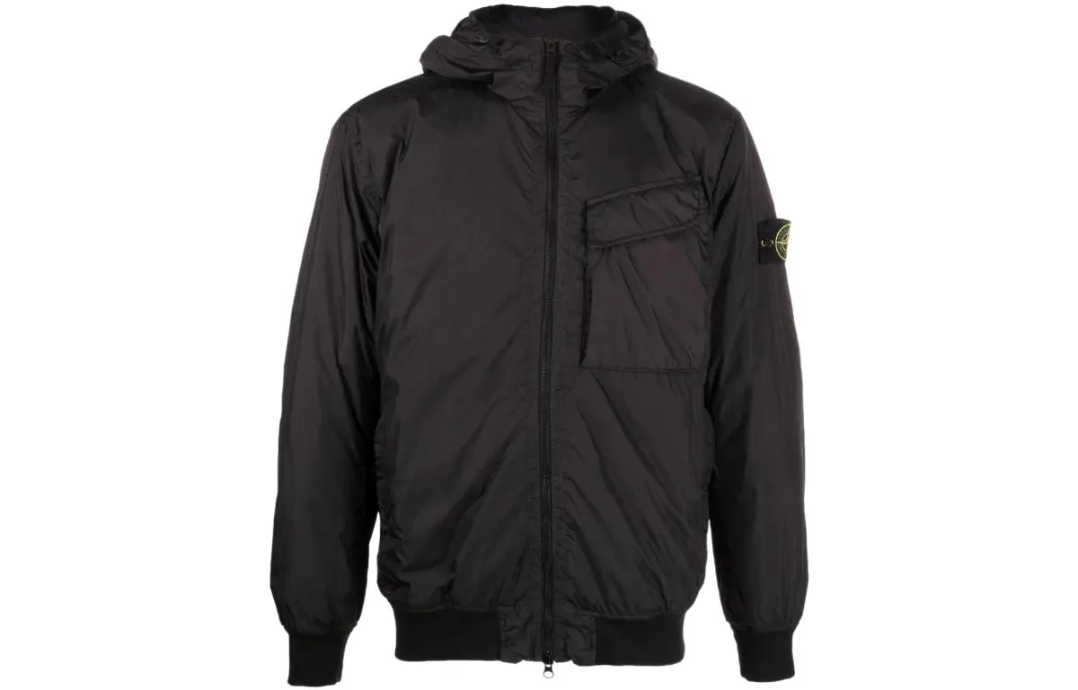 STONE ISLAND FW22 Fall Jacket Men's Black