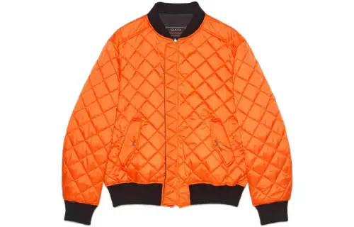 GUCCI Jackets Men's Crew Neck Thickened Other