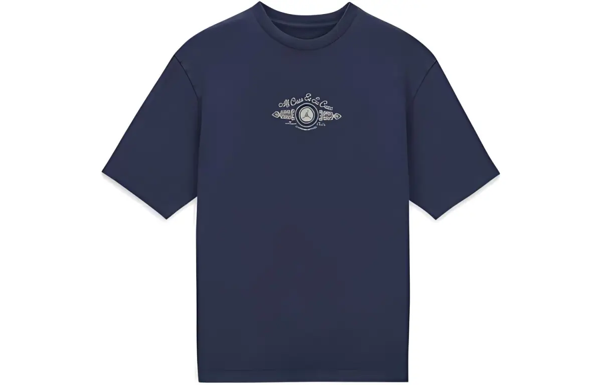 Jordan x SoleFly FW23 T Shirt Asia Version Men's Blue
