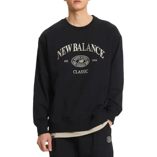 New Balance Sweatshirt Unisex Black