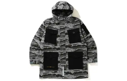 Bape Desert Camo Loose Fit Military Jacket