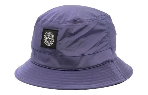 Stone Island Logo-Patch Bucket Hat