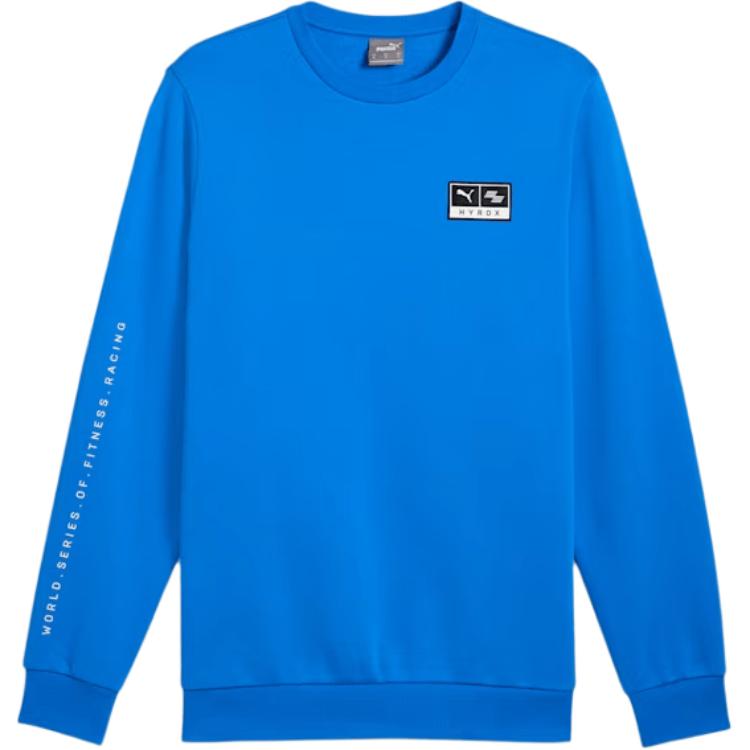 PUMA HYROXgraphic FW24 Sweatshirt Men's Blue