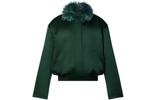 LOUIS VUITTON Jackets Men's Green Lapel Moderate Other