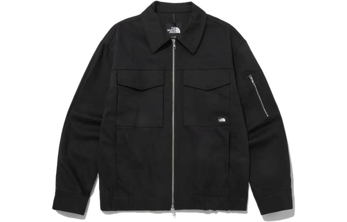 THE NORTH FACE Jackets Unisex Black Lapel Moderate