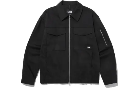 THE NORTH FACE Jackets Unisex Black Lapel Moderate