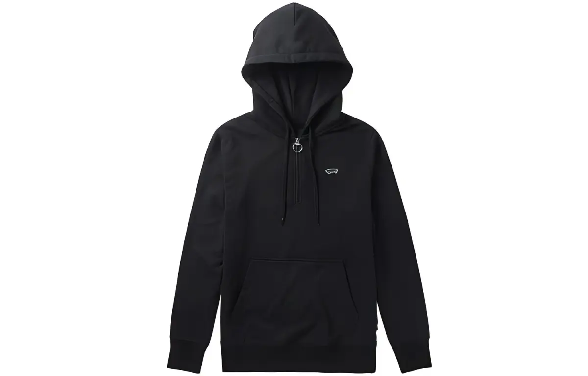 Vans Sweatshirts Men's Black Hooded (Non-detachable) Moderate