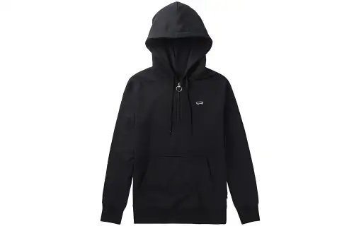 Vans Sweatshirts Men's Black Hooded Moderate Regular
