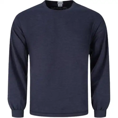 ASICS Sweatshirts Unisex Blue Crew Neck Moderate Other