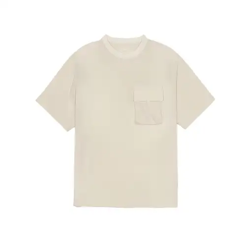 MLB GofcoreBasic New York Yankees Fashionable Simple Round Neck Pullover Short Sleeve Raglan Sleeve T-shirt Uniform for Men and Women Dark Cream