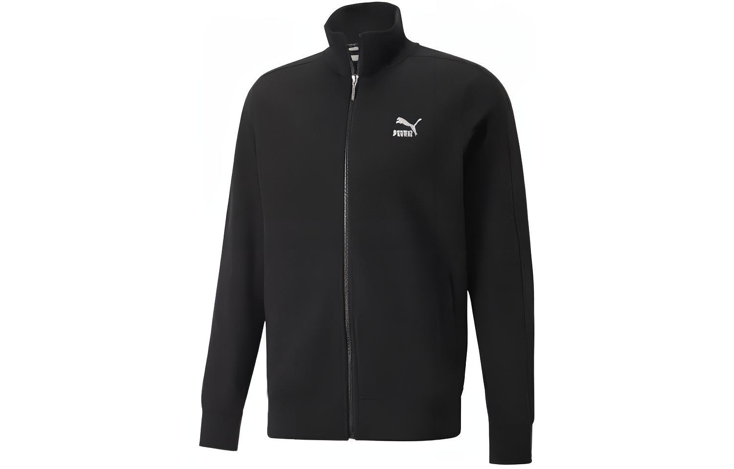 PUMA Fall 2022 T7 Collection Jackets Men's Black Stand Collar Moderate Other