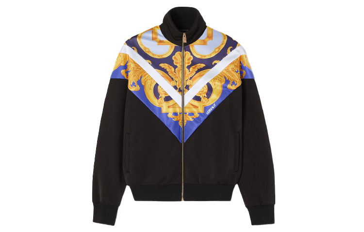 Мужская куртка Versace SS23 (черная)