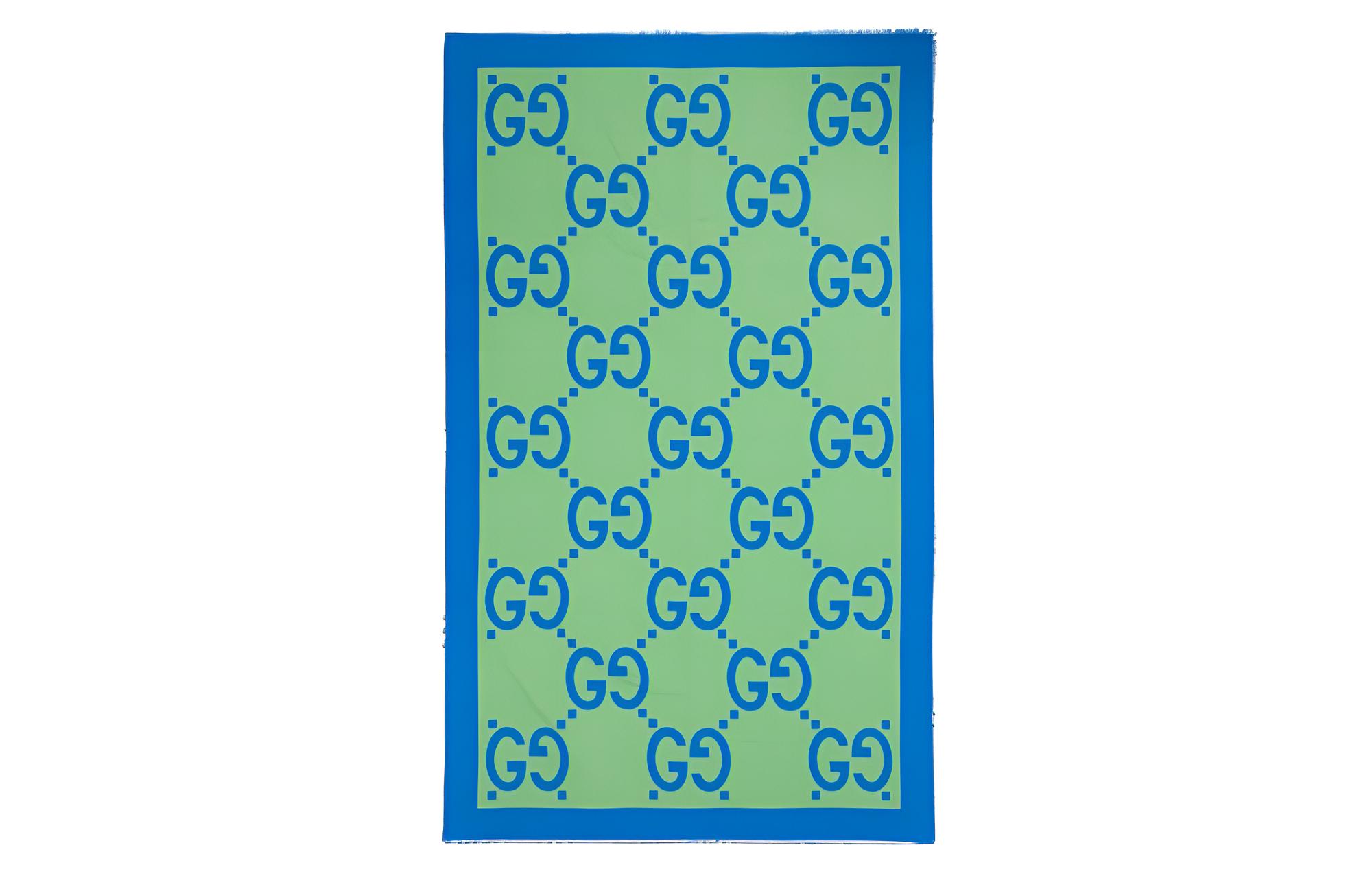 【Previous Season】Maxi Gg cotton-silk stole