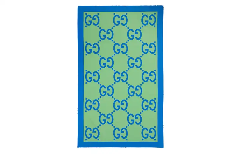 【Previous Season】Maxi Gg cotton-silk stole