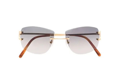 Cartier C-decor square-frame sunglasses